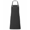 'Barley' Contrast Stitch Sustainable Bib Apron