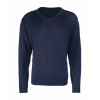 Premier Knitted Cotton Acrylic V Neck Sweater