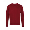 PR694 Premier Knitted Cotton Acrylic V Neck Sweater