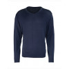 Premier Knitted Cotton Acrylic V Neck Sweater