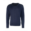 PR694 Premier Knitted Cotton Acrylic V Neck Sweater