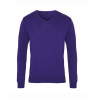 PR694 Premier Knitted Cotton Acrylic V Neck Sweater