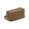 QD651 HERITAGE WAXED CANVAS WASH BAG
