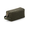 QD651 Quadra HERITAGE WAXED CANVAS WASH BAG