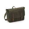 QD653 Heritage Waxed Canvas Messenger