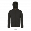 SOL'S RAY Men's Light Hooded Down Jacket