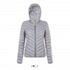 SOL'S RAY Women's Light Hooded Down Jacket
