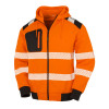RS503 Result RECYCLED SAFETY ZIPPED HOODIE