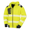 RS503 Result RECYCLED SAFETY ZIPPED HOODIE