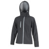 Result Core Ladies Hooded Soft Shell Jacket