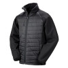RS237M CL Result BLACK COMPASS PADDED SOFTSHELL        CLEARANCE