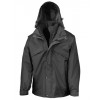 Result 3-in-1 Waterproof Zip and Clip Fleece Lined Jacket