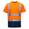S378 - Hi-Vis Contrast T-Shirt S/S