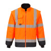 S426 - Hi-Vis Breathable 7-in-1 Contrast Traffic Jacket