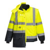 S426 - Hi-Vis Breathable 7-in-1 Contrast Traffic Jacket