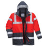 S466 - Portwest Hi-Vis Contrast Winter Traffic Jacket
