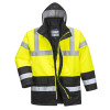 S466 - Portwest Hi-Vis Contrast Winter Traffic Jacket