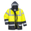 S466 - Portwest Hi-Vis Contrast Winter Traffic Jacket