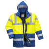 S466 - Portwest Hi-Vis Contrast Winter Traffic Jacket