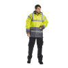 S466 - Portwest Hi-Vis Contrast Winter Traffic Jacket