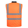 S469 Portwest Hi-Vis Reversible Bodywarmer