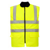 S469 Portwest Hi-Vis Reversible Bodywarmer
