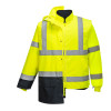 S766 - Portwest Hi-Vis 5-in-1 Contrast Essential Jacket