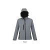 46802 SOLS REPLAY WOMEN'S HOODED SOFTSHELL