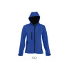46802 SOLS REPLAY WOMEN'S HOODED SOFTSHELL