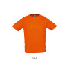 11939 SOL's SPORTY RAGLAN SLEEVE T-SHIRT MESH POLYESTER 140