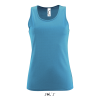 02117  SOL's SPORTY TT WOMEN WOMEN'S SPORTS TANK TOP MESH 140
