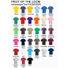 Fruit of the Loom Valueweight Tee shirt