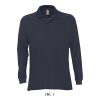 11328 MEN'S LS POLO SHIRT