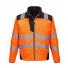 T402 PW3 Hi-Vis Softshell Jacket  Portwest