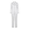 TC055 LADIES SATIN LONG PYJAMAS Towel City