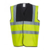 YK001 CL Yoko Hi-Vis Two Band & Braces Waistcoat        CLEARANCE