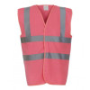 YK001 Yoko Hi-Vis Two Band Waistcoat