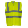 YK001 Yoko Hi-Vis Two Band Waistcoat
