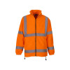 YK042 CL Yoko Hi-Vis Heavyweight Fleece Jacket        CLEARANCE