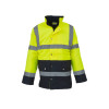 YK048 Yoko Hi-Vis Two Tone Motorway Jacket