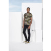 SOL'S CAMO Men's Round Collar T-shirt