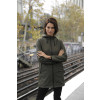 03175 Neo Blu ANTOINE WOMEN Wax Parka