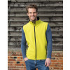 R232 Result Men's Printable Softshell Bodywarmer with Recycled Fleece Inner