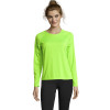 02072 SOL'S SPORTY LSL WOMEN SPORTS T-SHIRT  CLEARANCE
