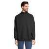 04234 SOL's CONRAD  1/4 ZIP SWEAT - HIGH COLLAR - BRUSHED FLEECE 280