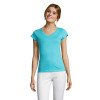 11388 SOL's MOON WOMEN'S V-NECK T-SHIRT   **SOME COL's CLEARANCE**